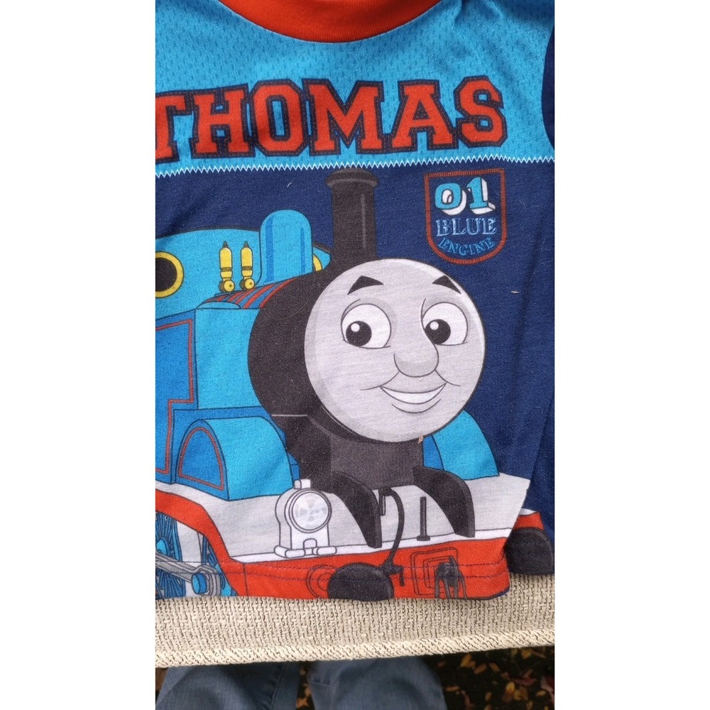 Vintage Y2K Thomas The Tank Engine Shirt And Beanie‎ Hat Bundle 18 Mos. - Picture 2 of 7